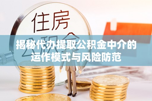 辛集揭秘代办提取公积金中介的运作模式与风险防范