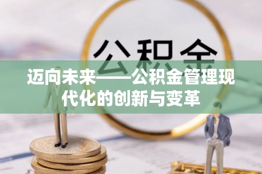 辛集迈向未来——公积金管理现代化的创新与变革