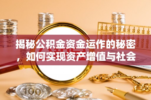 辛集揭秘公积金资金运作的秘密，如何实现资产增值与社会福利双赢？