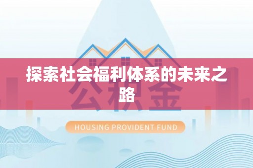 辛集探索社会福利体系的未来之路