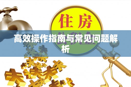 辛集高效操作指南与常见问题解析