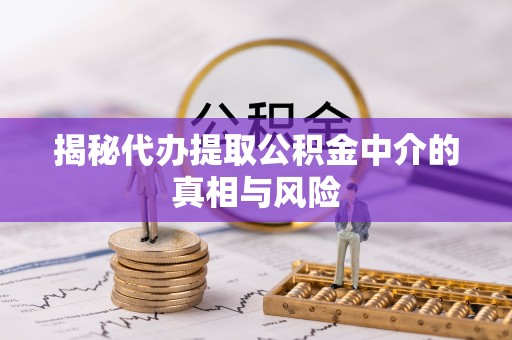 辛集揭秘代办提取公积金中介的真相与风险