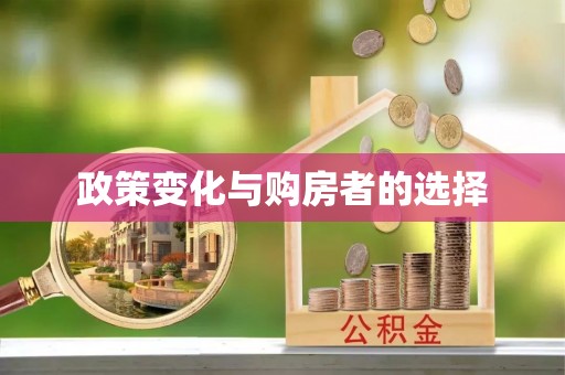 辛集政策变化与购房者的选择