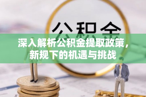辛集深入解析公积金提取政策，新规下的机遇与挑战