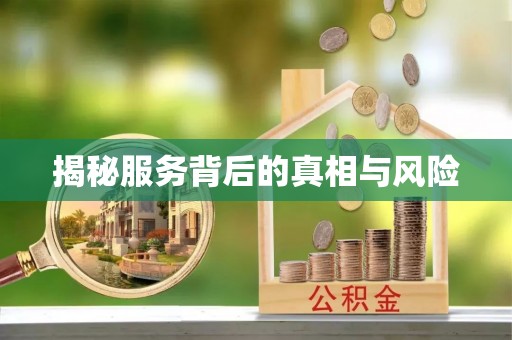 辛集揭秘服务背后的真相与风险