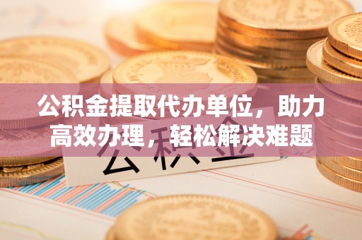 辛集公积金提取代办单位，助力高效办理，轻松解决难题