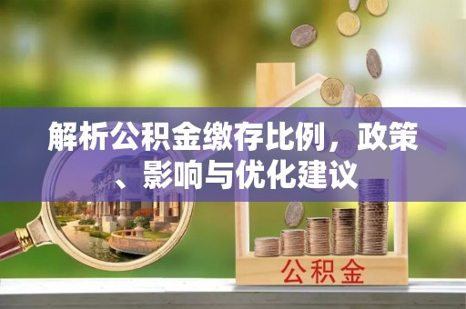 辛集解析公积金缴存比例，政策、影响与优化建议