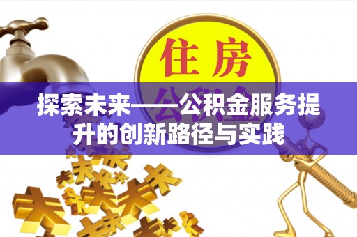辛集探索未来——公积金服务提升的创新路径与实践