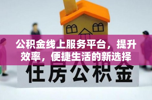辛集公积金线上服务平台，提升效率，便捷生活的新选择
