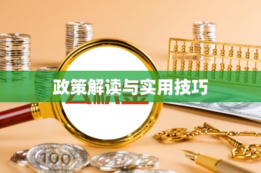 辛集政策解读与实用技巧