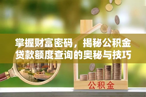 辛集掌握财富密码，揭秘公积金贷款额度查询的奥秘与技巧