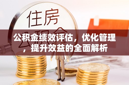 辛集公积金绩效评估，优化管理，提升效益的全面解析