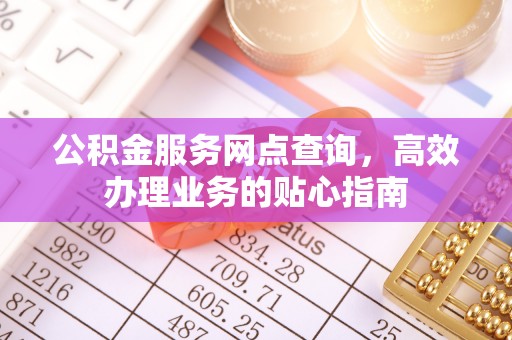 辛集公积金服务网点查询，高效办理业务的贴心指南