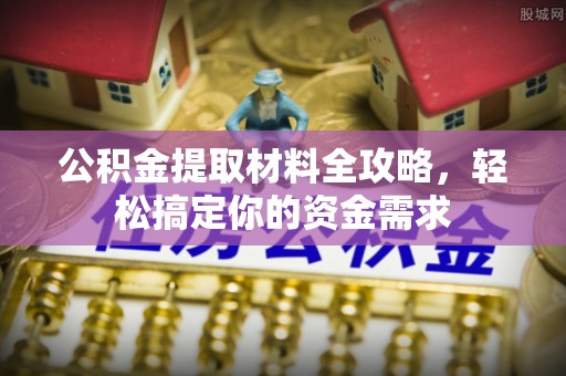 辛集公积金提取材料全攻略，轻松搞定你的资金需求