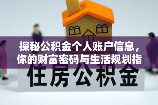 辛集探秘公积金个人账户信息，你的财富密码与生活规划指南