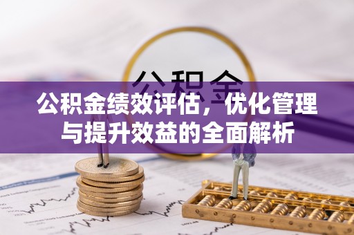 辛集公积金绩效评估，优化管理与提升效益的全面解析