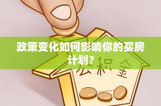 辛集政策变化如何影响你的买房计划？