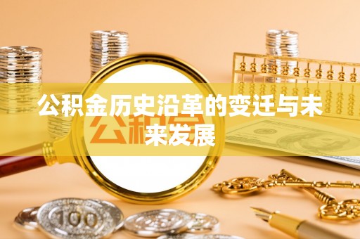 辛集公积金历史沿革的变迁与未来发展