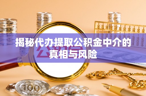 辛集揭秘代办提取公积金中介的真相与风险