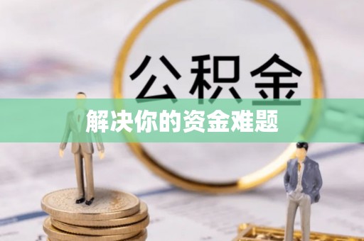 辛集解决你的资金难题