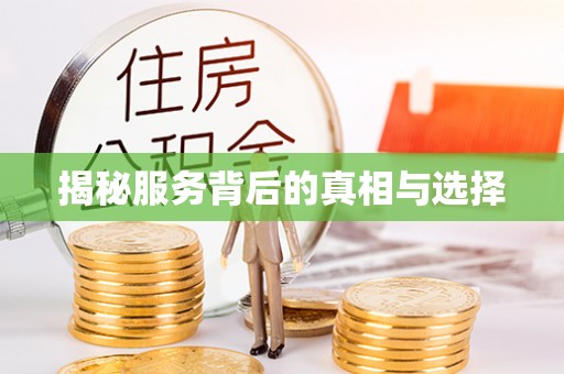 辛集揭秘服务背后的真相与选择