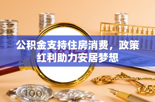 辛集公积金支持住房消费，政策红利助力安居梦想