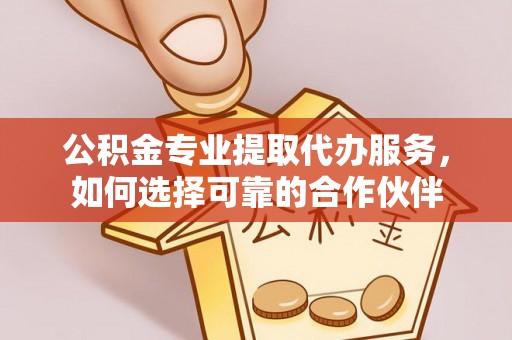 辛集公积金专业提取代办服务，如何选择可靠的合作伙伴