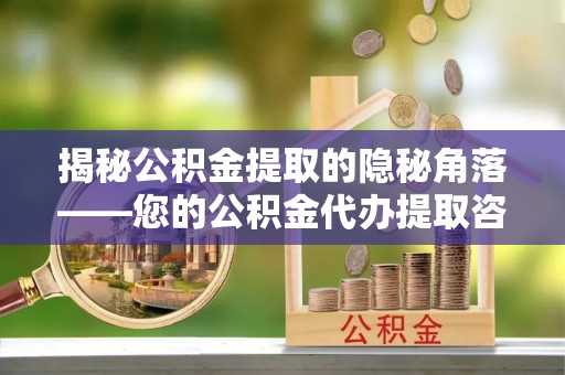 辛集揭秘公积金提取的隐秘角落——您的公积金代办提取咨询指南