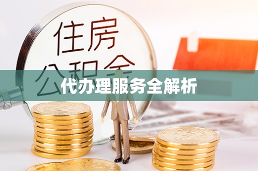 辛集代办理服务全解析