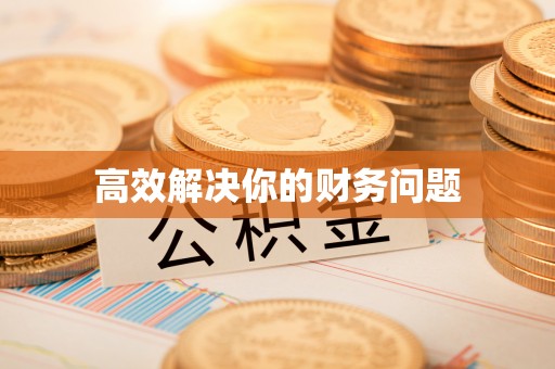 辛集高效解决你的财务问题